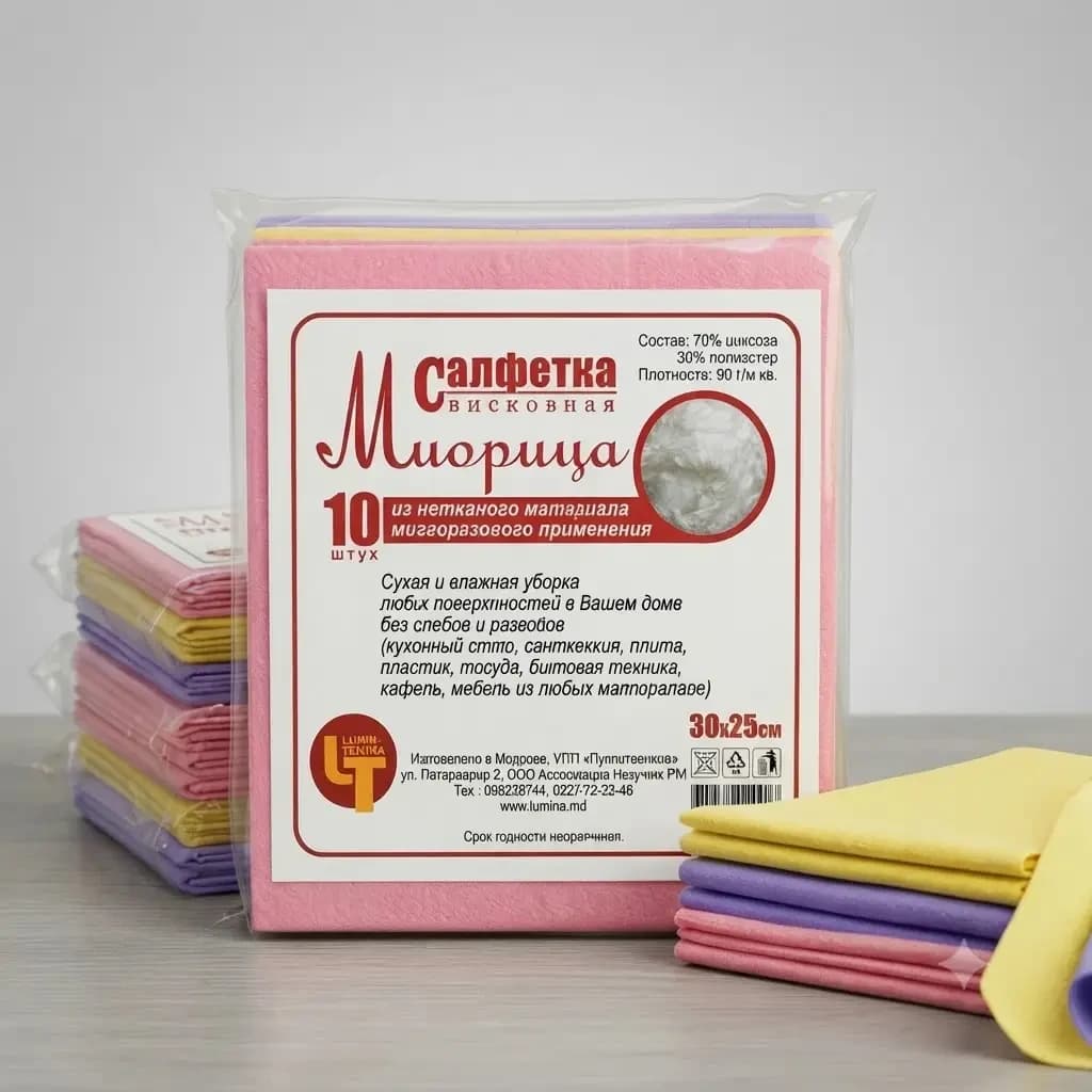 Servetelle din viscoza MIORITA (10 buc)